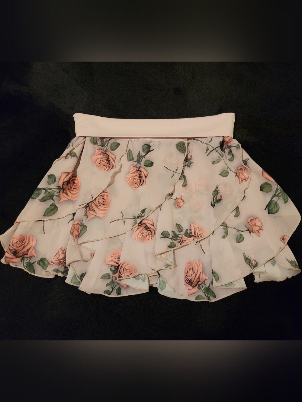 Delia's By Dolls Kill Pink Floral Skort